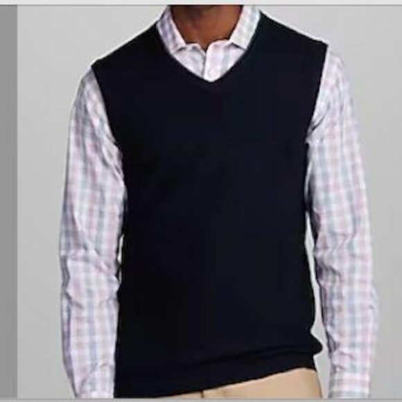 Jos. A. Bank Other - Jos. A. Bank Men's Navy V-Neck Sweater Vest